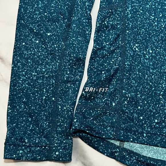 Nike Women's Training One DRI-FIT Long Sleeve Miler Edition Blue Size XS - Picture 2 of 5